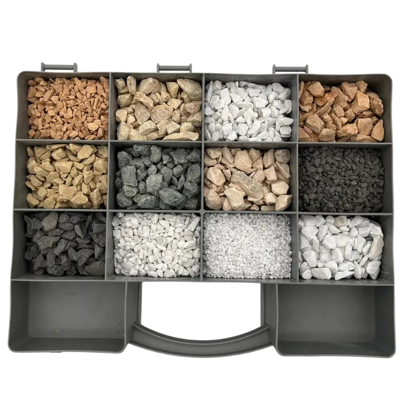 🌟 Display Pierre Décorative + Colle Sand & Gravel by Colle21/AmmoMig : Accessoire décoratif en pierre pour le modélisme, les dioramas et le bricolage artistique !"✨🔆