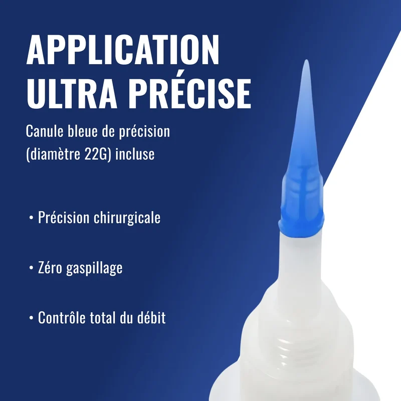 ✨ 50 Canules de Précision en Polyéthylène 22GA By Super Glue Colle21 – Canules professionnelle de précision pour le Bricolage & Modélisme ! ✨🔆