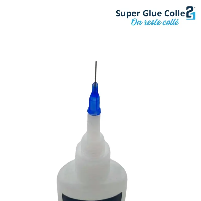 ✨ 100 Canules de Précision avec Embout Métal 22GA By Super Glue Cyano Colle21 – Canules professionnelle de précision pour le Bricolage & Modélisme ! ✨🔆