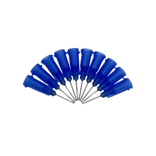 ✨ 10 Canules de Précision avec Embout Métal 22GA By Super Glue Cyano Colle21 – Canules professionnelle de précision pour le Bricolage & Modélisme ! ✨🔆