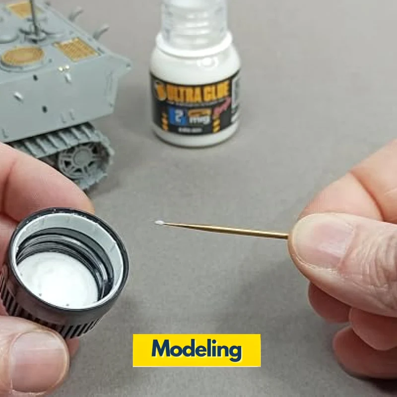 🧪 ULTRA GLUE Colle21, Colle Résine Colle21 & Ammo Mig – 40 ml. coller pièces photo-découpées, verrières transparentes, accessoires fragiles Produit pour bricolage & modélisme, pour des finitions parfaites ! ✨🔧
