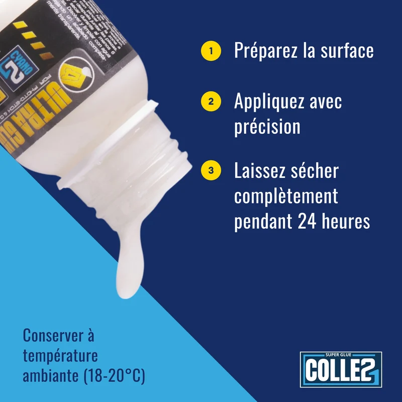 🧪 ULTRA GLUE Colle21, Colle Résine Colle21 & Ammo Mig – 40 ml. coller pièces photo-découpées, verrières transparentes, accessoires fragiles Produit pour bricolage & modélisme, pour des finitions parfaites ! ✨🔧