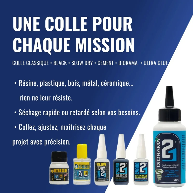 🧪 KIT PRO EVOLUTION Super Glue Colle21 Multi-Usage Tous Matériaux – Kit Professionnel idéale pour le modélisme, le bricolage créatif et les réparations techniques exigeantes. 🛠️🚀