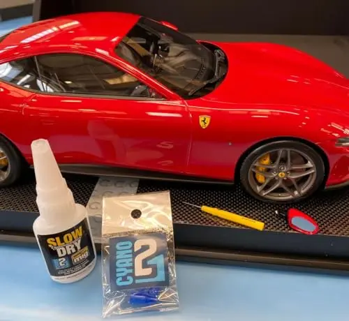 Super Glue Colle21 SLOW DRY 21g by Ammo Mig –Colle Extra-Forte Multi-Usages Idéale pour le modélisme, le bricolage créatif et les réparations techniques exigeantes.🛠️