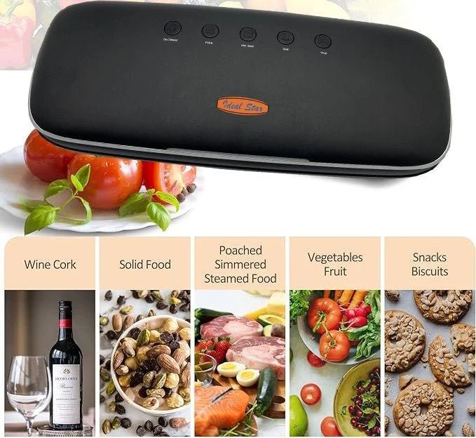 Macchina sottovuoto Astrid Cardinale 100 watt - colore nero