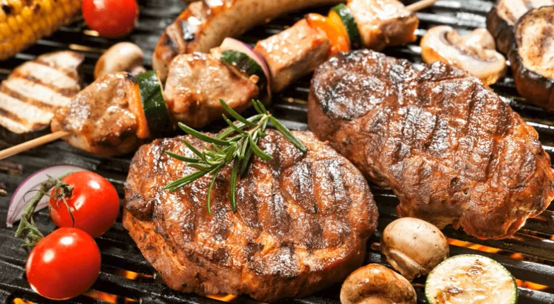 Barbecue a carbonella Miami Cardinale 43,7x44x71 h cm