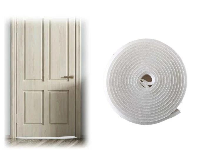 Parafreddo per porte e finestre bianco 15 mm x 4 mt - bianco — GEKO