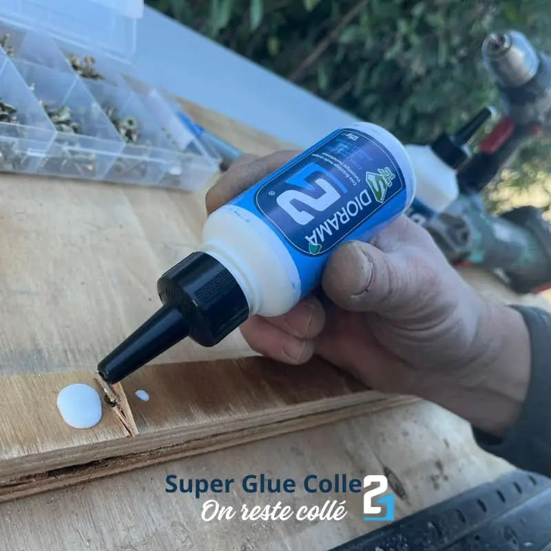 🧪 Colle Blanche Vinylique Colle21 – 125 ml Colle professionnel pour vos décors, projets DIY dioramas et modélisme.🚀