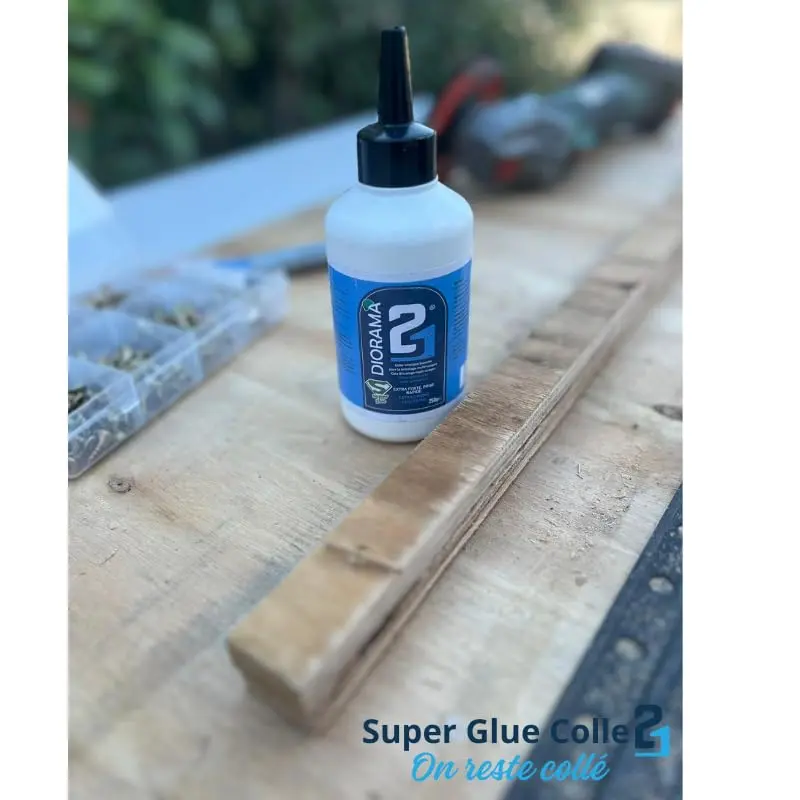 🧪 Colle Blanche Vinylique Colle21 – 125 ml Colle professionnel pour vos décors, projets DIY dioramas et modélisme.🚀