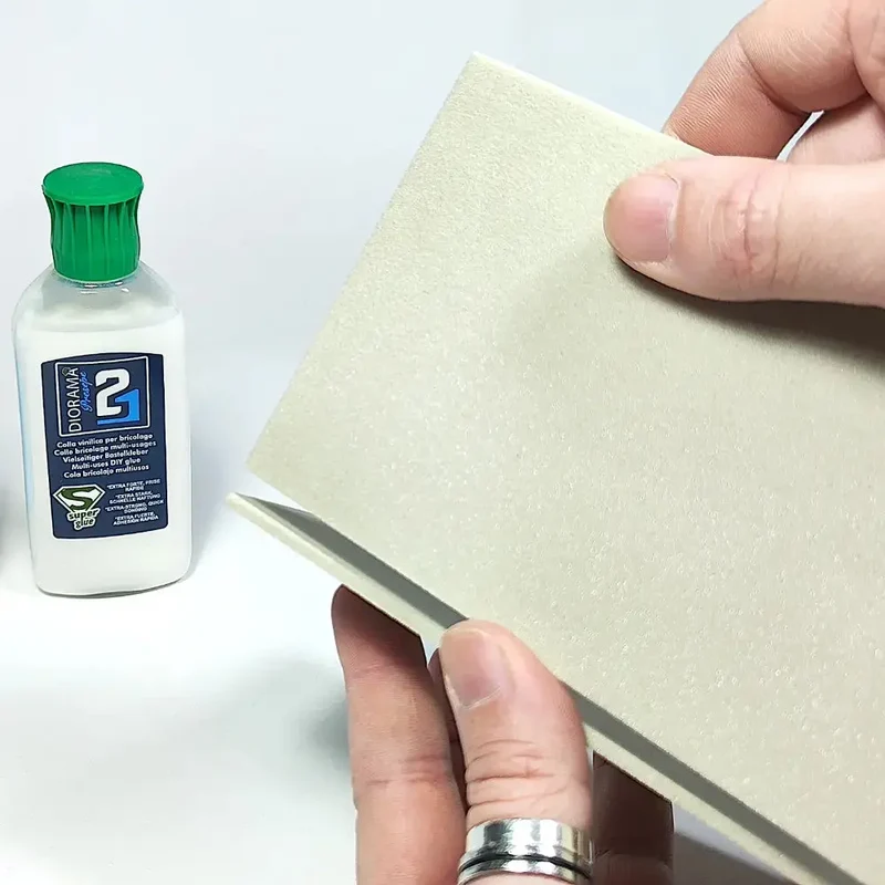 🧱 Technofoam 21 by Colle21 –Support décoratif en mousse rigide polyuréthane – Idéal pour projets créatifs, 30 x 21 cm, 5 mm d’épaisseur