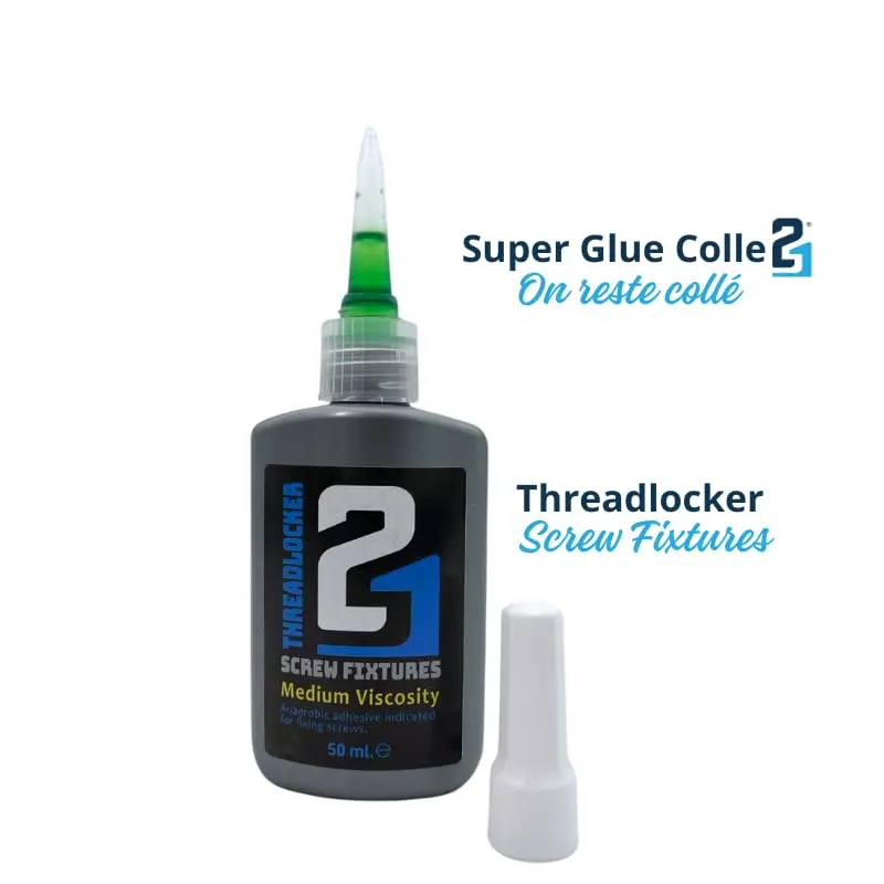 🔧 THREADLOCKER by Colle21 – Frein-filet professionnel pour fixations sécurisées – 50 ml.