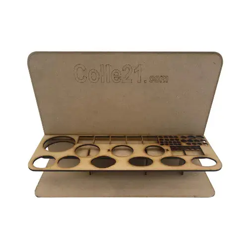 📦 Display Super Colle Colle21 : L'organisation d'un éventail complet de colles et d’accessoires en bricolage et modélisme 🛠️✨