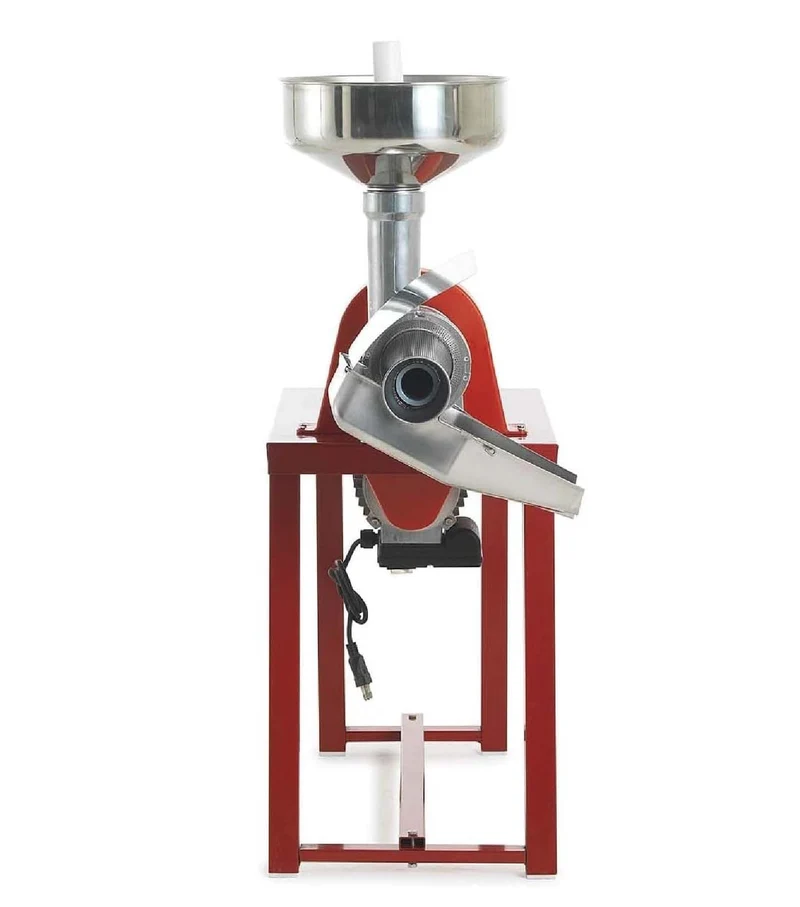 Spremipomodoro con banchetto Inox 330 watt — MADE IN Italy