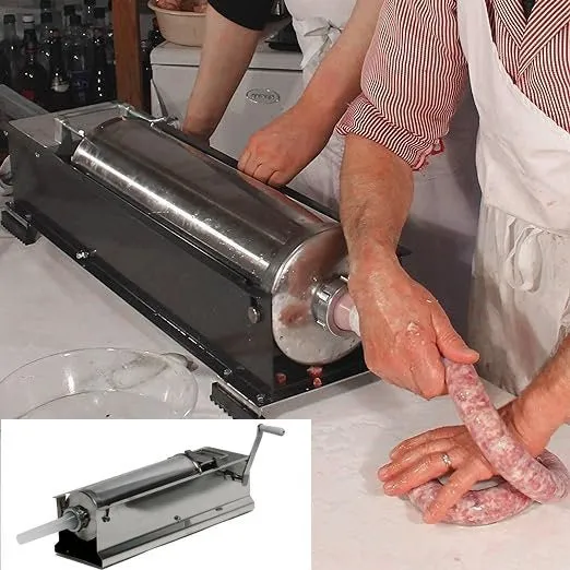 Insaccatrice manuale in acciaio INOX 5 kg