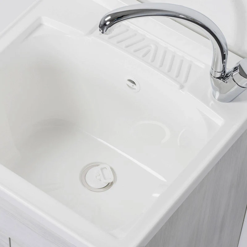 Lavatoio 2 ante da cm 50x50 colore rovere scuro