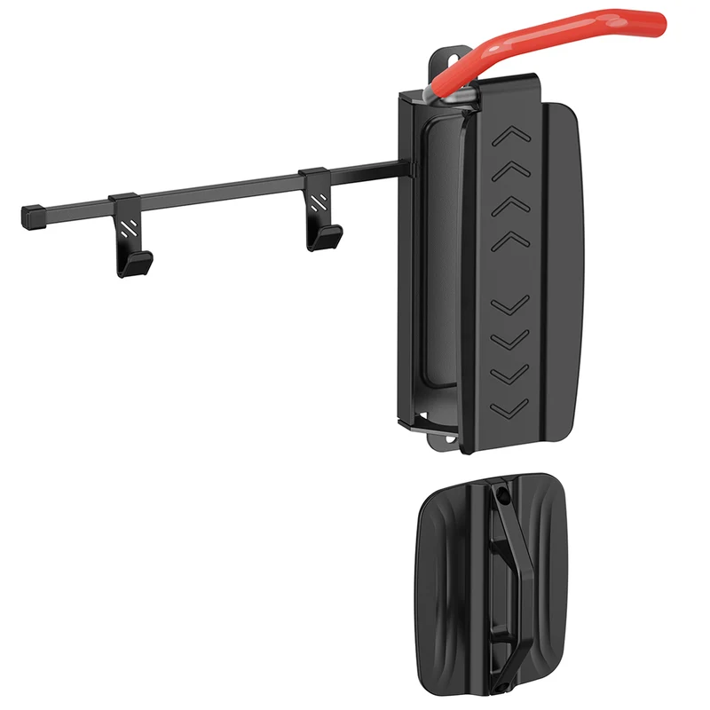 Maclean wall mounted bicycle holder stand, 35kg max, MC-499