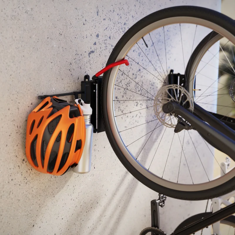 Maclean wall mounted bicycle holder stand, 35kg max, MC-499