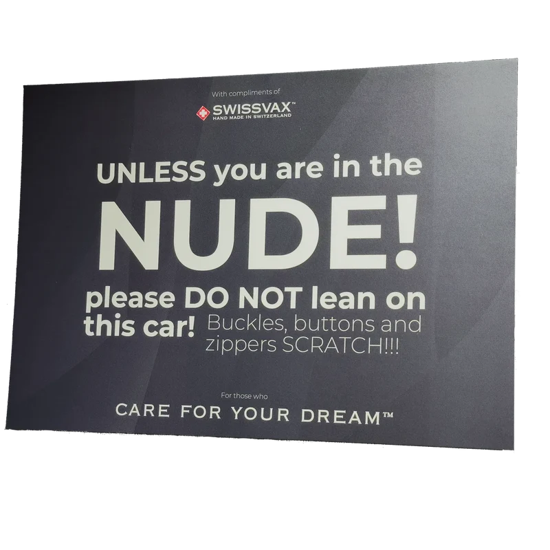 Flyer "Nude"