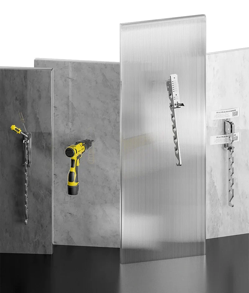 Portant mural pliable 180° en alliage d’aluminium – gain de place pour séchage & rangement