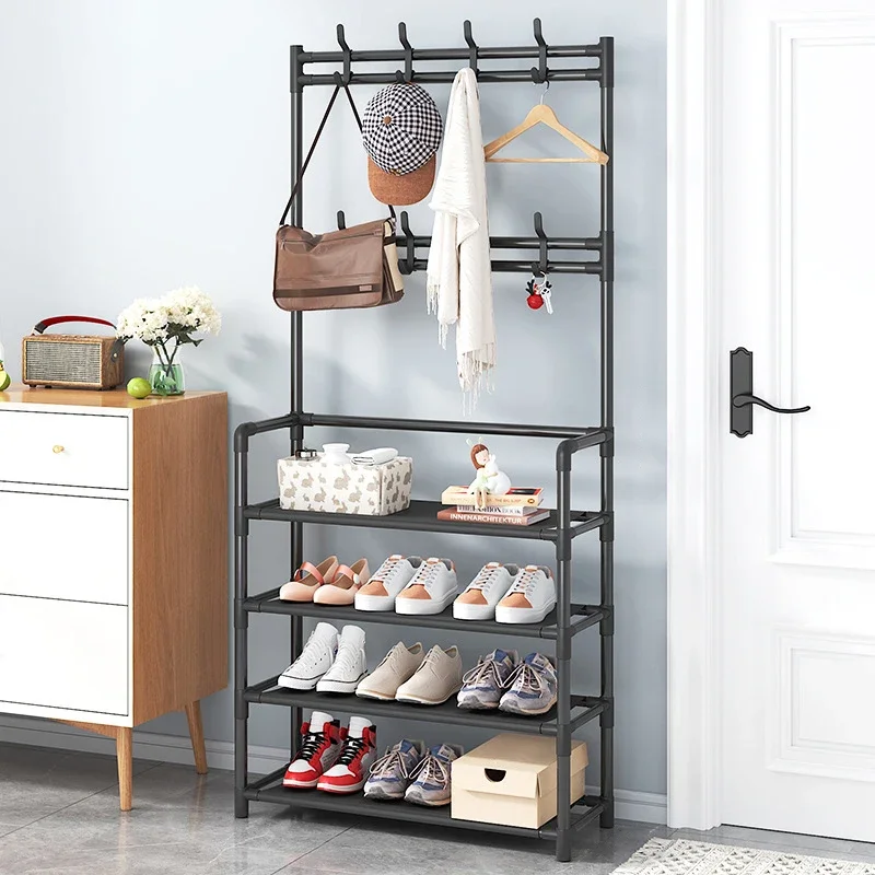 Étagère de Rangement Multifonctionnelle pour Appartement – Organisateur en Plastique pour Chaussures, Vêtements et Accessoires – Montage Facile et Design Autoportant