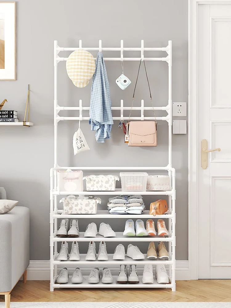 Étagère de Rangement Multifonctionnelle pour Appartement – Organisateur en Plastique pour Chaussures, Vêtements et Accessoires – Montage Facile et Design Autoportant