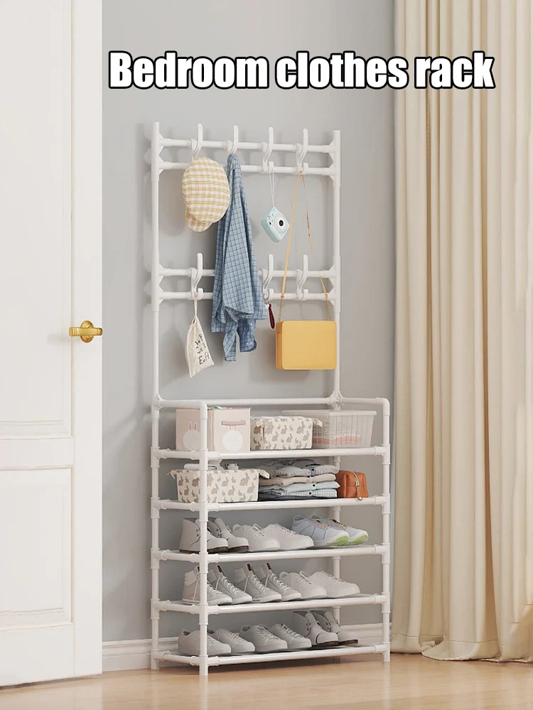 Étagère de Rangement Multifonctionnelle pour Appartement – Organisateur en Plastique pour Chaussures, Vêtements et Accessoires – Montage Facile et Design Autoportant
