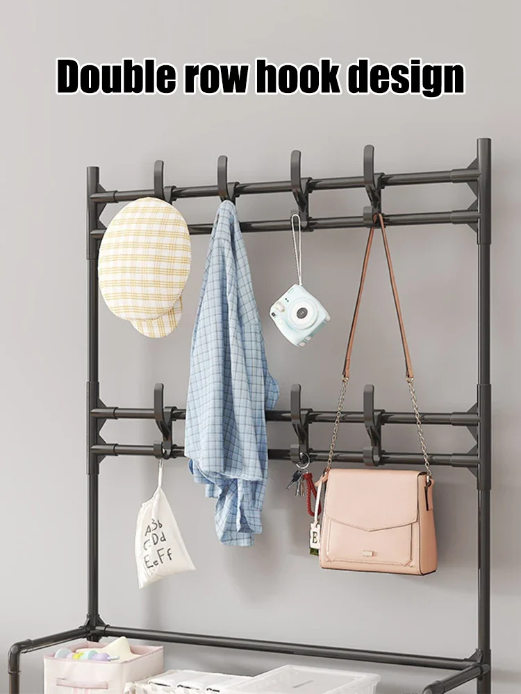 Étagère de Rangement Multifonctionnelle pour Appartement – Organisateur en Plastique pour Chaussures, Vêtements et Accessoires – Montage Facile et Design Autoportant