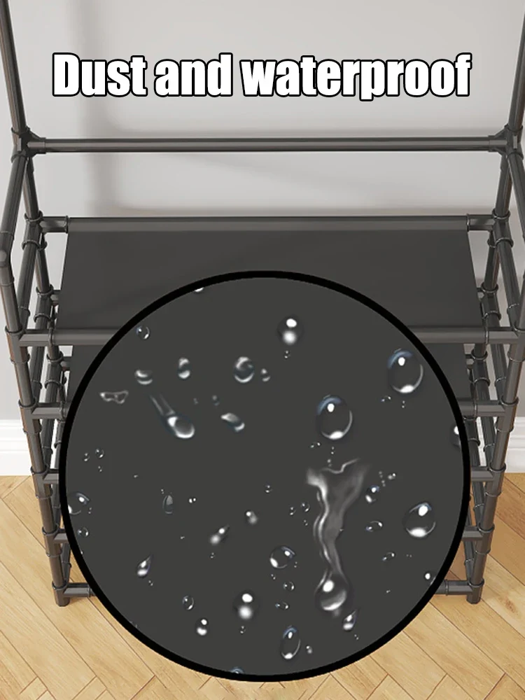 Étagère de Rangement Multifonctionnelle pour Appartement – Organisateur en Plastique pour Chaussures, Vêtements et Accessoires – Montage Facile et Design Autoportant