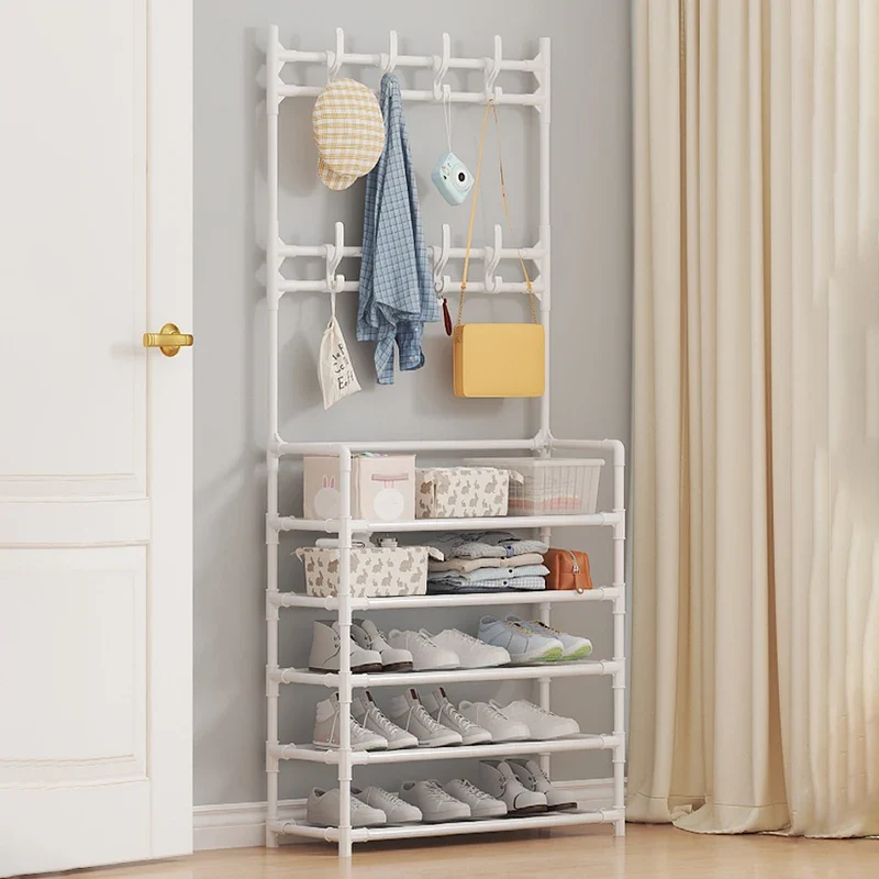 Étagère de Rangement Multifonctionnelle pour Appartement – Organisateur en Plastique pour Chaussures, Vêtements et Accessoires – Montage Facile et Design Autoportant