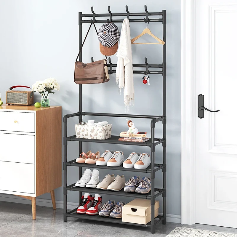 Étagère de Rangement Multifonctionnelle pour Appartement – Organisateur en Plastique pour Chaussures, Vêtements et Accessoires – Montage Facile et Design Autoportant