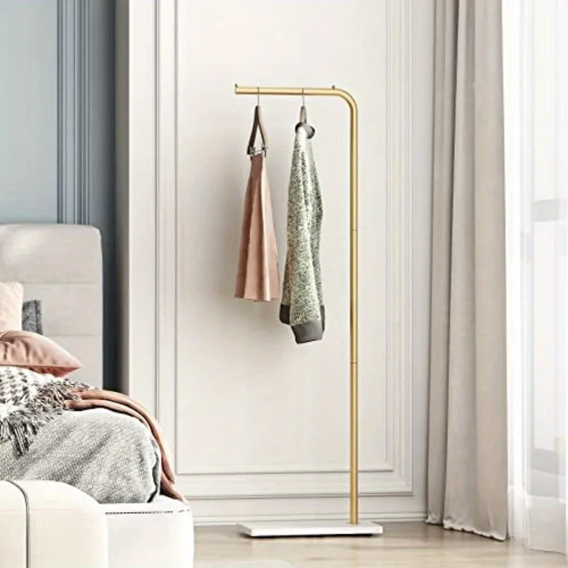 Valet Scandinave Moderne en Métal – Portant à Vêtements Multifonction sur Pied pour Costumes et Accessoires de Chambre