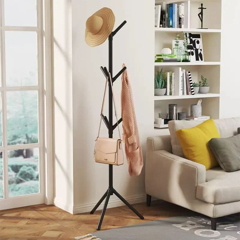 Portant vertical en forme d’arbre – Porte-manteaux et porte-chapeaux pour chambre