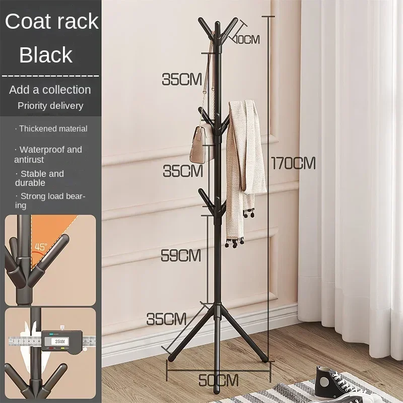 Portant vertical en forme d’arbre – Porte-manteaux et porte-chapeaux pour chambre
