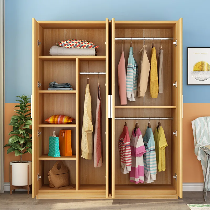 Grande armoire en bois – Design simple – Chambre ou location
