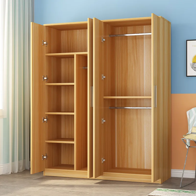 Grande armoire en bois – Design simple – Chambre ou location