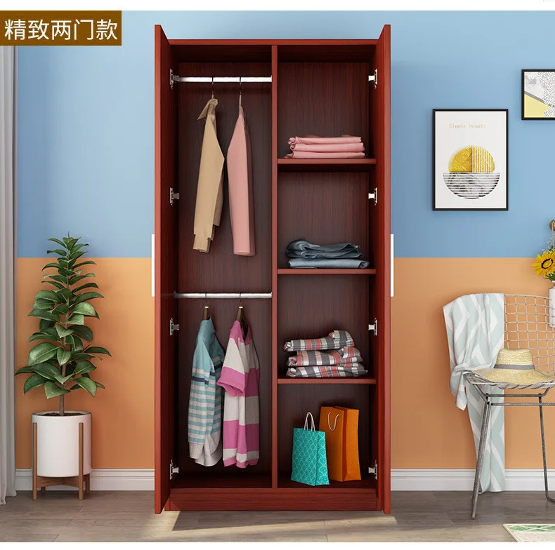 Grande armoire en bois – Design simple – Chambre ou location