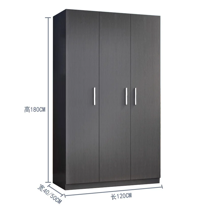 Grande armoire en bois – Design simple – Chambre ou location