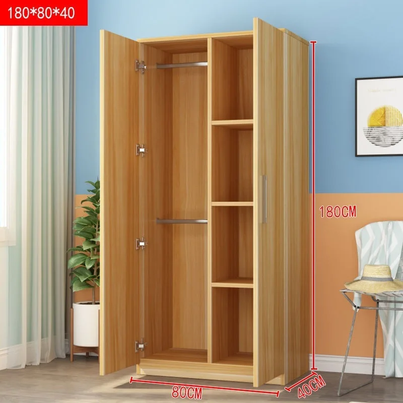 Grande armoire en bois – Design simple – Chambre ou location