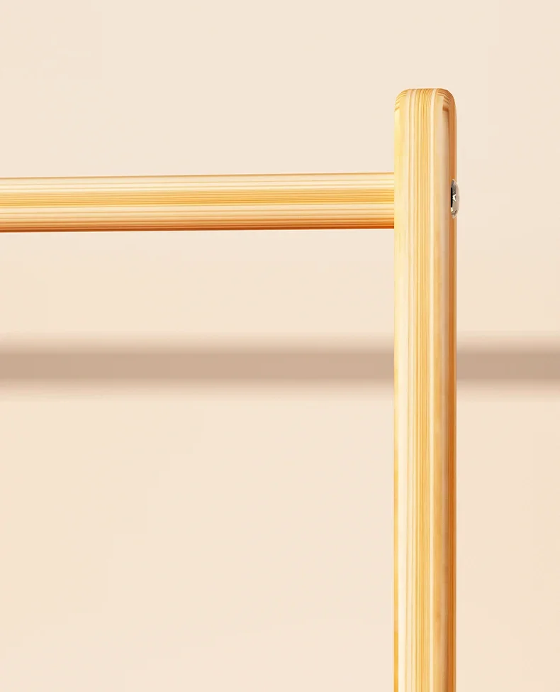 Portant à vêtements pour animaux – Bois massif – Rangement pour manteaux et accessoires