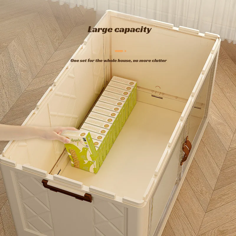 Armoire de rangement pliante multifonction sans installation – Salon, chambre ou bureau