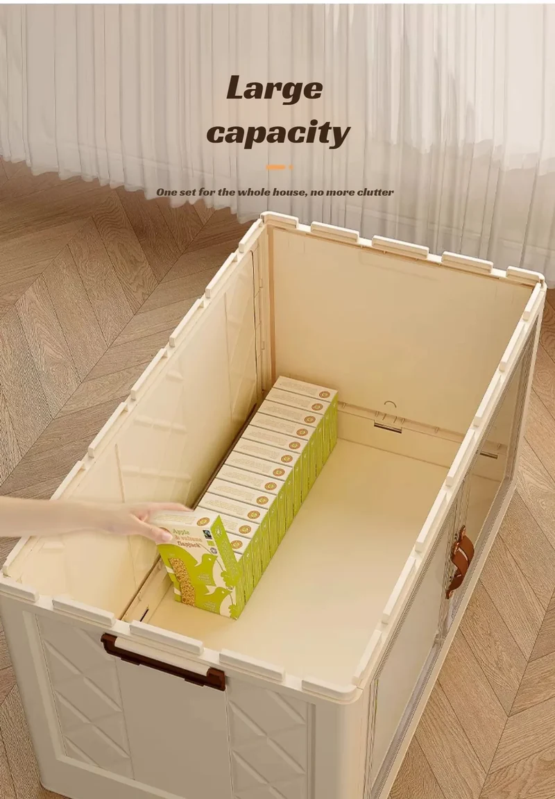 Armoire de rangement pliante multifonction sans installation – Salon, chambre ou bureau