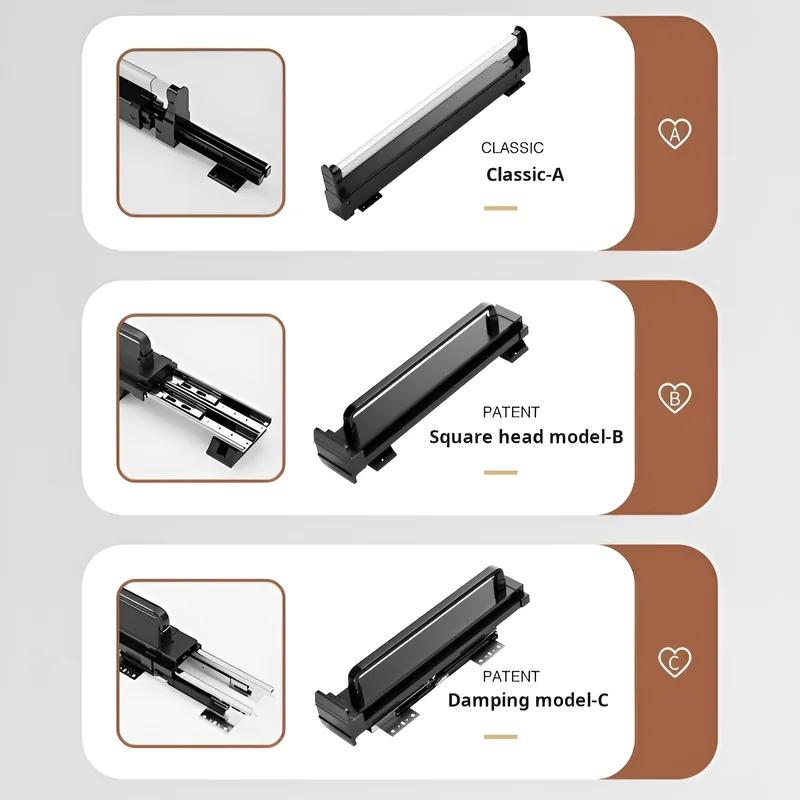 Tringle coulissante télescopique pour penderie – extensible et pliable