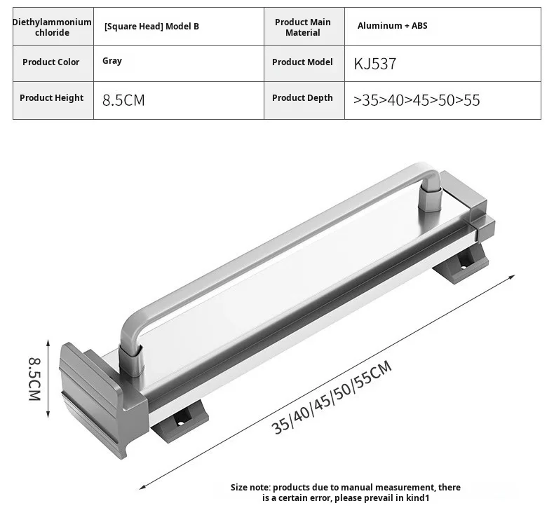 Tringle coulissante télescopique pour penderie – extensible et pliable