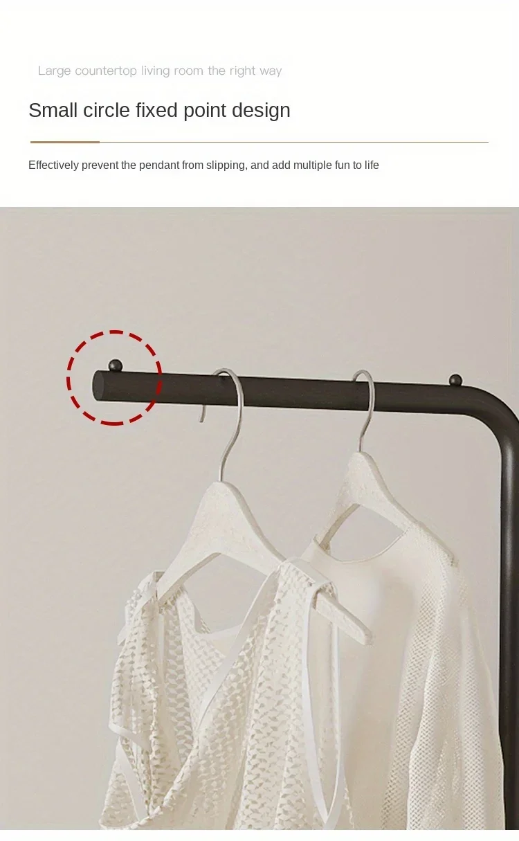 Valet de Nuit Scandinave Métal - Portant Vêtements Multifonction Moderne
