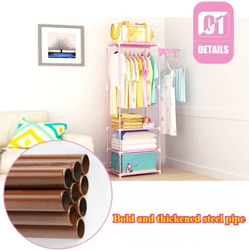 Portant Vêtement Moderne – Support Multifonction pour Chambre, Salon et Entrée