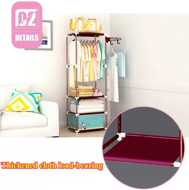 Portant Vêtement Moderne – Support Multifonction pour Chambre, Salon et Entrée