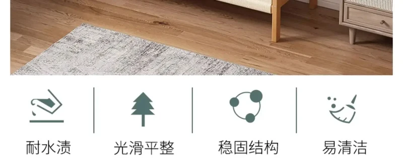 Portant Vêtement en Bambou – Organisateur de Placard pour Chambre et Salon avec 6 Crochets