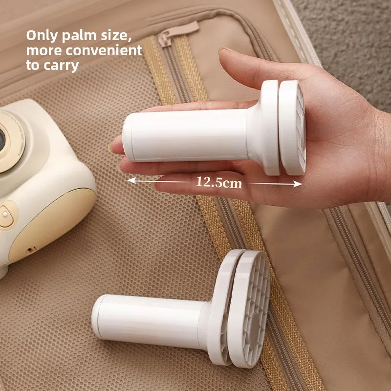 Portant Télescopique de Voyage sans Perçage – Pliable et Portable pour Hôtels, Déplacements Professionnels et Intérieurs