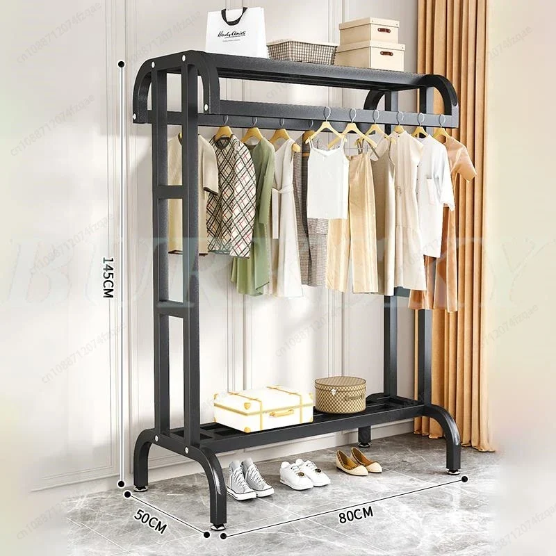Système de Dressing avec Portant et Rangement Multicouche – Armoire Ouverte pour Chambre