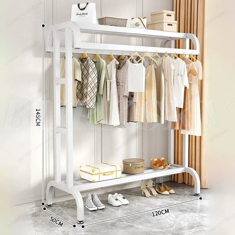 Système de Dressing avec Portant et Rangement Multicouche – Armoire Ouverte pour Chambre